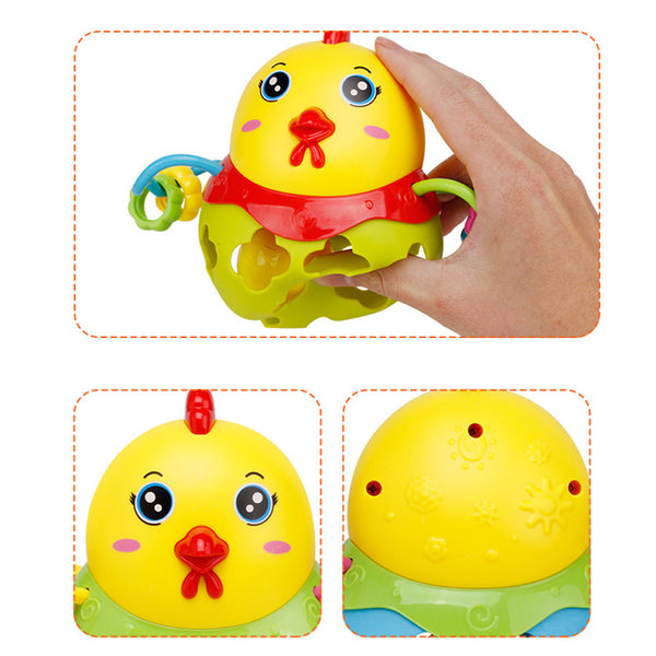 Cutie Chicken Musical Baby Teething Toy