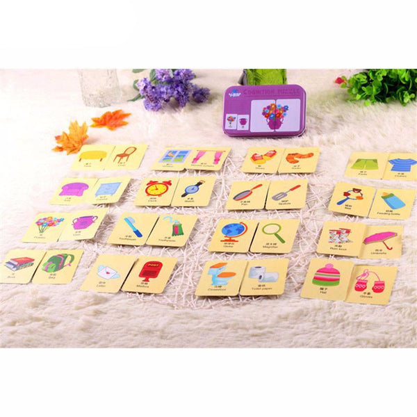 Baby Learn English Pair Puzzle