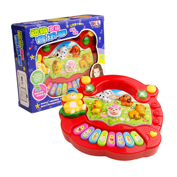 Baby's Educational Piano Animal Farm Toy