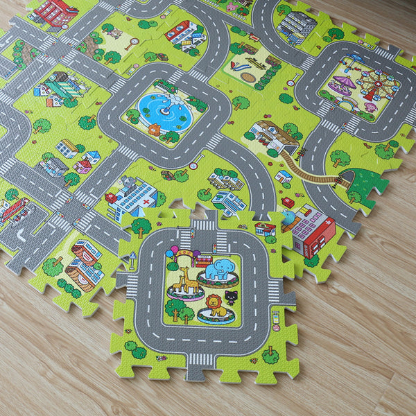 City Road Educational Play Mats