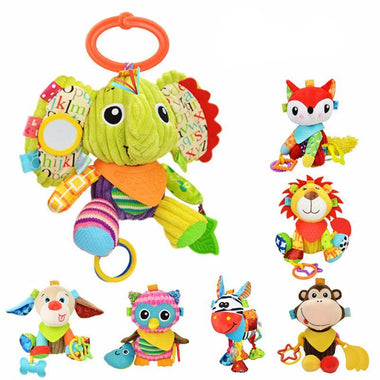 Cartoon Animal B ell Rattle Toy