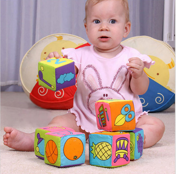 Baby's Cloth Building Blocks