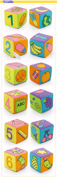 Baby's Cloth Building Blocks