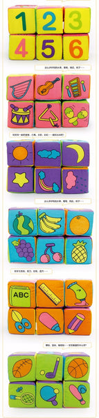 Baby's Cloth Building Blocks