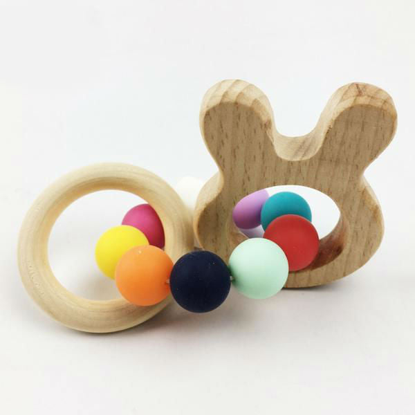 Wooden Bracelet Teething Toy