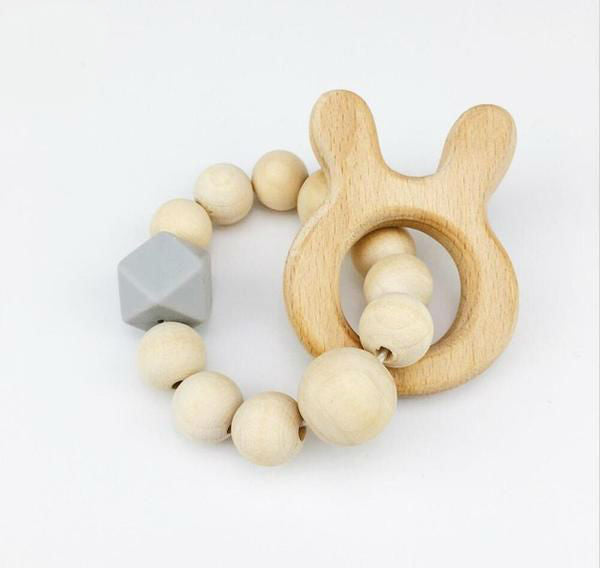 Wooden Bracelet Teething Toy