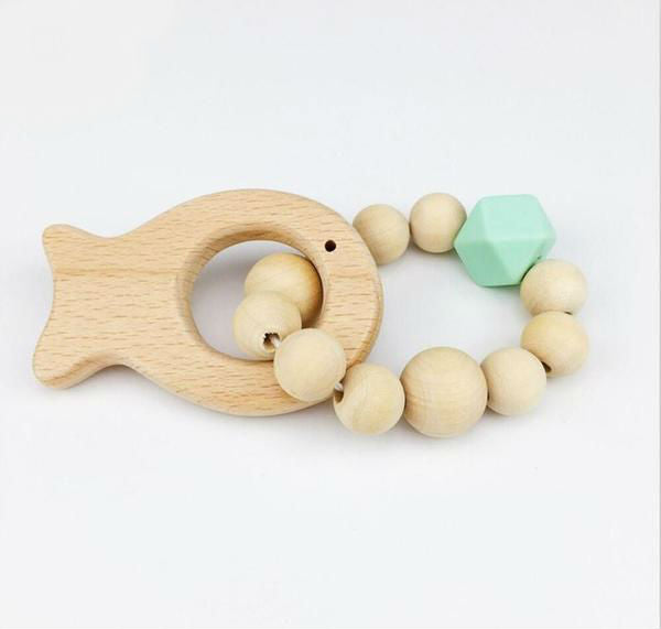 Wooden Bracelet Teething Toy