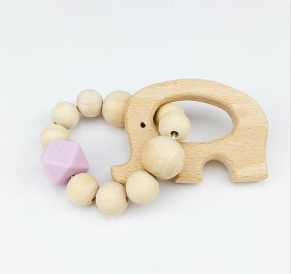 Wooden Bracelet Teething Toy