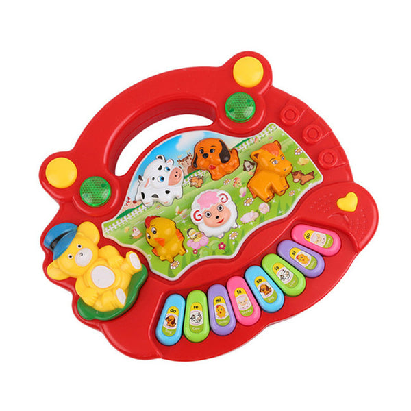 Baby's Educational Piano Animal Farm Toy