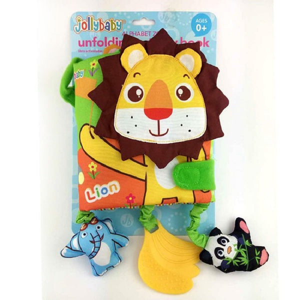 Cartoon Animal Infant Activity Plush Book