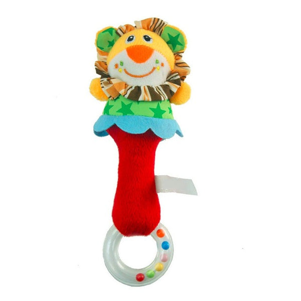 Cute Plush Animal Hand Bells Toys